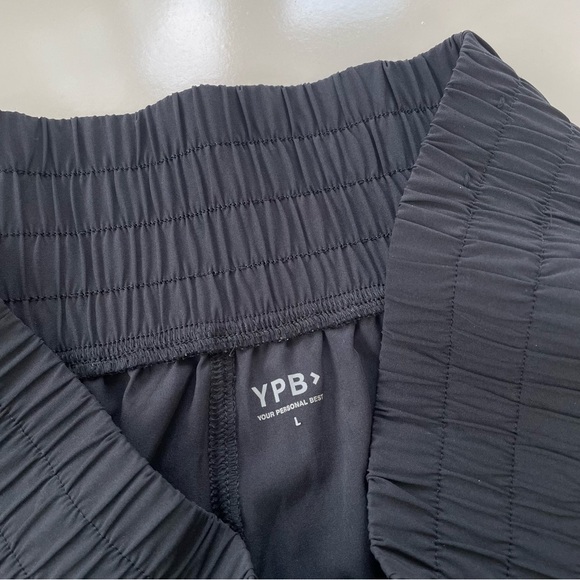 Abercrombie & Fitch YPB Women's Black High Rise Sporty Shorts Size Large - Picture 3 of 8